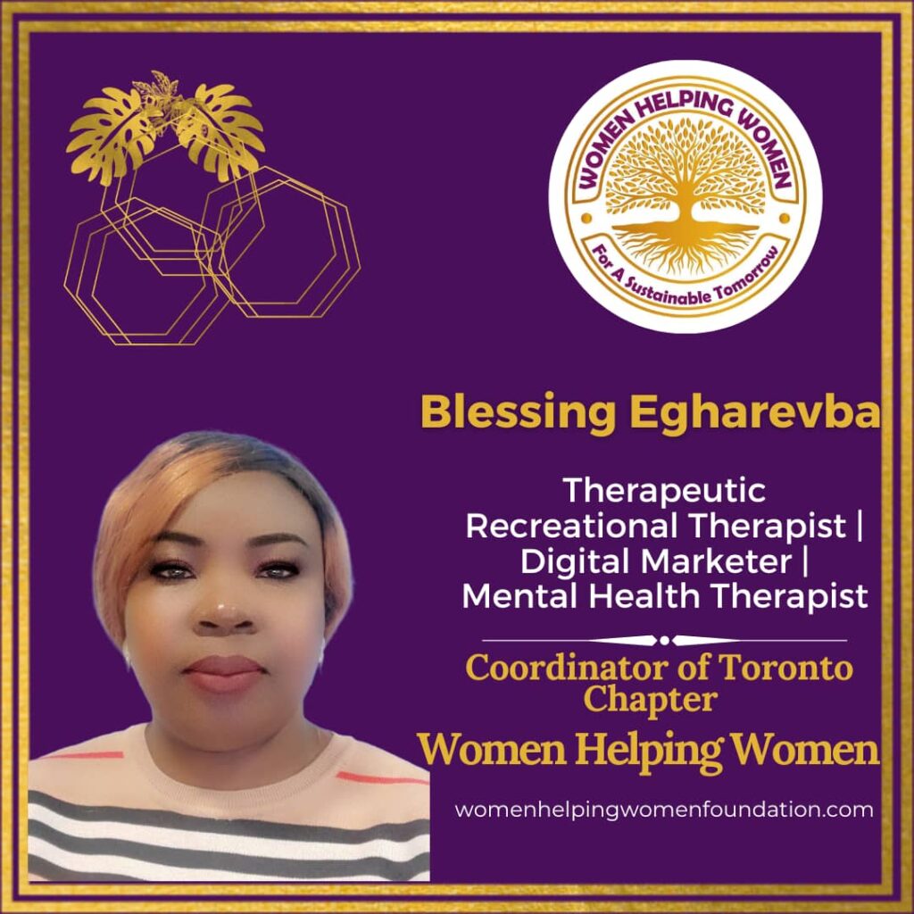 Blessing Egharevba - Women helping Women